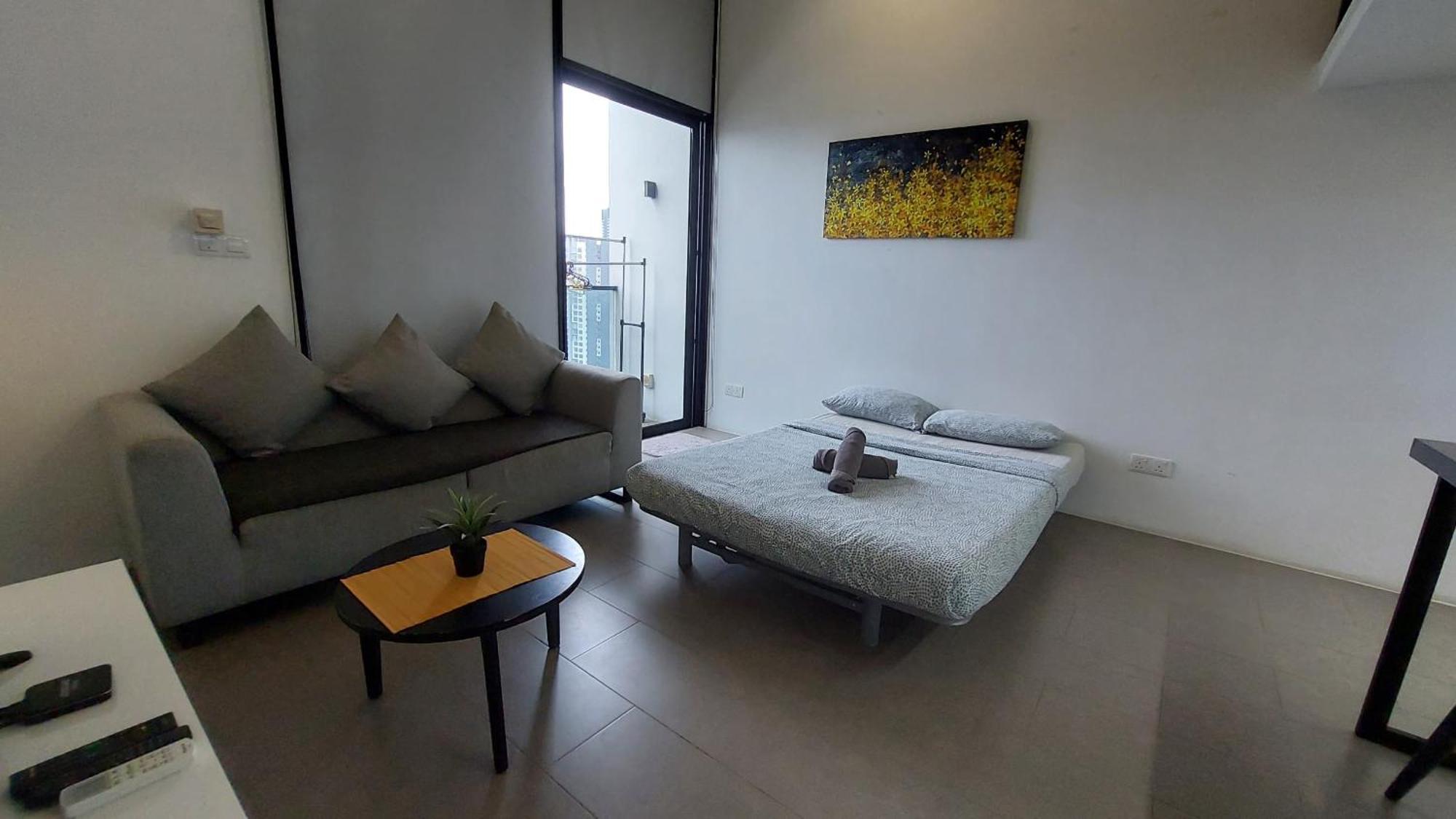 Kl Sentral Loft , Est Bangsar #2, Lrt Lägenhet Kuala Lumpur Exteriör bild